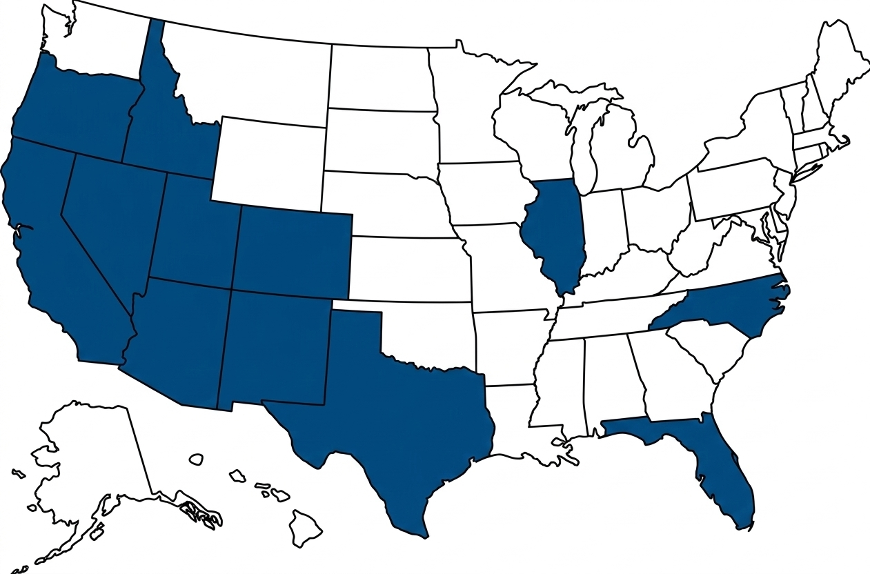Calkins Consulting Licensed states
